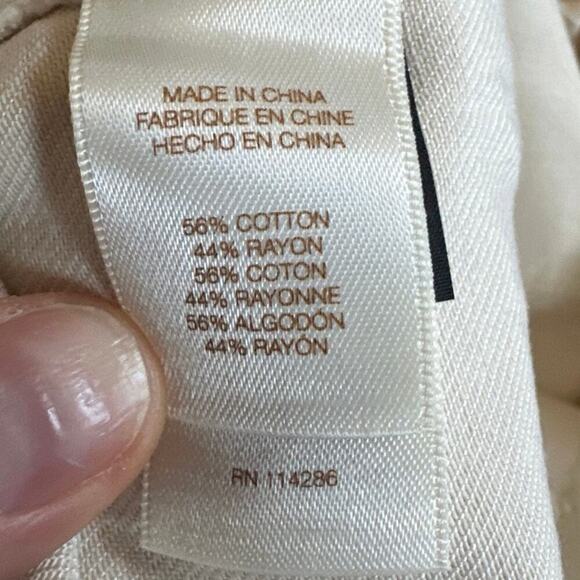 Women’s Frye x Anthropologie Tan Pascale Paperbag High Waist Shorts Size 26 - Picture 6 of 8